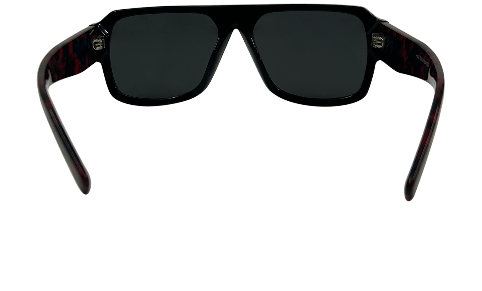 Prada Gafas Sol, 140&euro;, Accesorios, Negro/Rojo, Tafetán - Acetato, Vista trasera